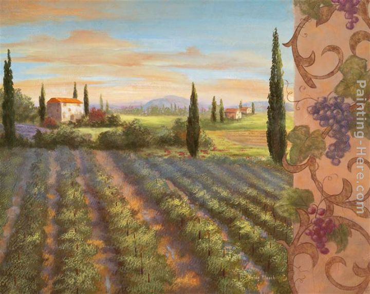 Fruit of the Vine II painting - Vivian Flasch Fruit of the Vine II art painting